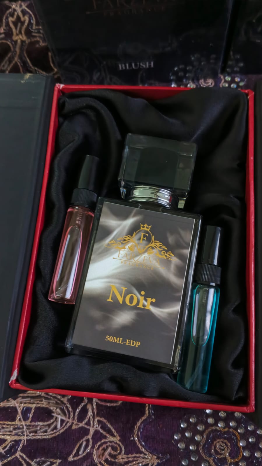 Noir Men’s Perfume Oud, Vanilla & Amber Long Lasting Luxury EDP Perfume For Men (12–14 Hours)