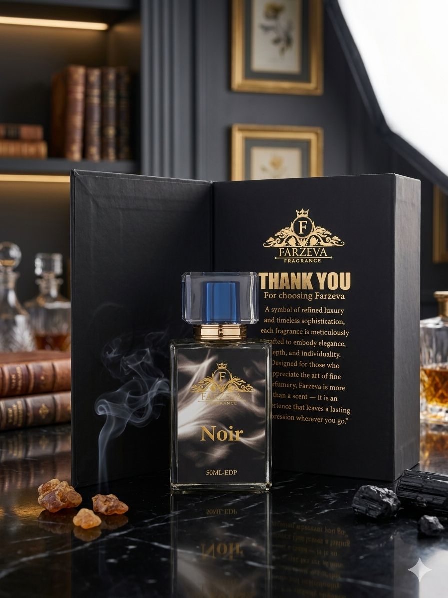 Noir Men’s Perfume Oud, Vanilla & Amber Long Lasting Luxury EDP Perfume For Men (12–14 Hours)